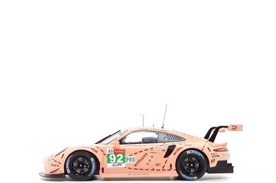 【MINICHAMPS】1/18 Porsche 911 RSR #92 ixo 1:18 Porsche 911 RSR #92 Pink Pig - Winner LMGTE Pro - 24h Le