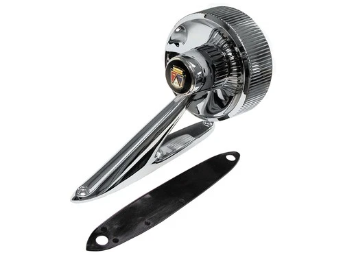 1961-64 Galaxie Mirror Outside LH or RH Crest 500XL Starliner Sunliner New