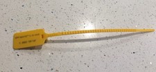 FAST SHIPPING "The Ten" ZIP TIE TAG Yellow Replacement x Off-White