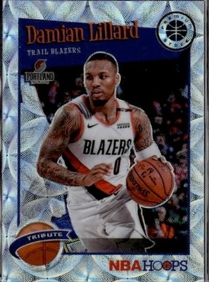2019-20 Panini Premium Stock Damian Lillard Scope