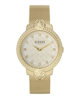 Versus Versace Womens  Gold 38mm Bracelet Fashion Watch