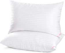 ✅NEW- Hotel Collection Bed Pillows 2 Pack Queen Size Soft Down Alternative
