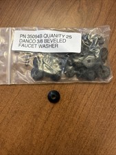 Danco 35094B Tough Rubber 3/8 Beveled Faucet Washer 5/8 O.D. in. Lot Of 25