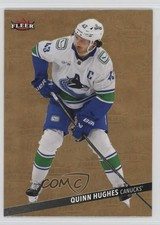 2025-26 Upper Deck Fleer Ultra Medallions Gold 22/200 Quinn Hughes #M-16 1h4a