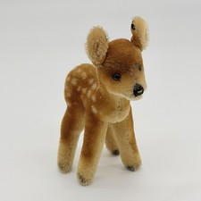 Vintage Steiff Fawn Deer 8 Standing Spotted Plush No Tags Germany
