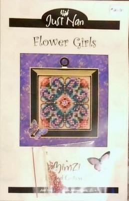 Just Nan WhimZi Limited Edition Flower Girls with Frame & Embellishments