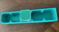 GREEN 3DP Silver Eagle Mini Monster Box Holds 5 US Mint Tubes Coin Storage