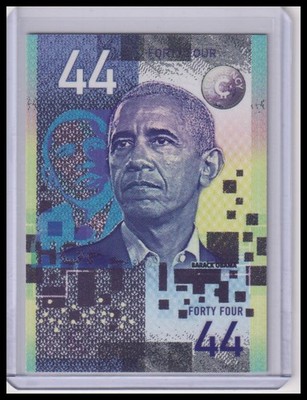 2025 Cardsmiths Currency Series 5 Barack Obama Cold Foil 44