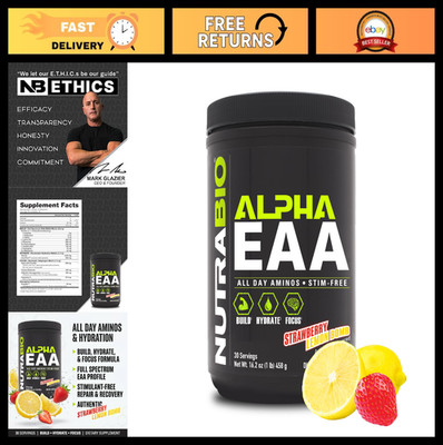 All-Day Essential Amino Acids Powder for Muscle Growth & Hydration - 30 Servings