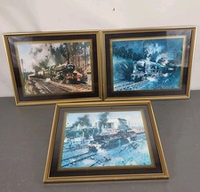 3x Vintage Gold Gilded Photo / Picture Frame Bundle Decorative Ornate 39x32cm UK