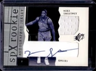 2003-04 SPx Mike Sweetney Jersey Rookie RC Auto Autograph #/1999 Knicks