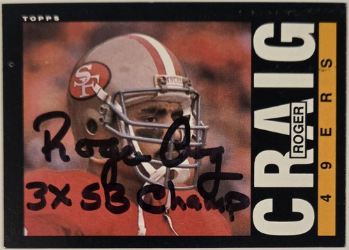 Roger Craig #151 1985 Topps card