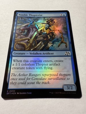Nimble Thopterist Aetherdrift Foil