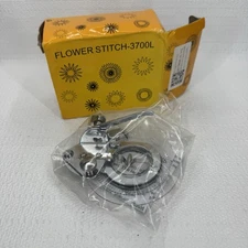 Sewing Machine Low Shank Embroidery Foot Flower Patterns with Instructions