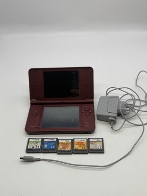 Nintendo DSi XL 256 MB Bordeauxrot Handheld-Spielkonsole Paket (PAL)   BEREIT  