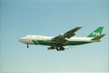 Negativ Boeing 747 PIA Flugzeug 35mm ungerahmt sro-IL4-8