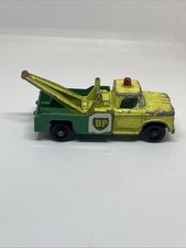 Vintage Matchbox Lesney No. 13 Dodge Wreck Truck BP Diecast Tow Truck LQQK