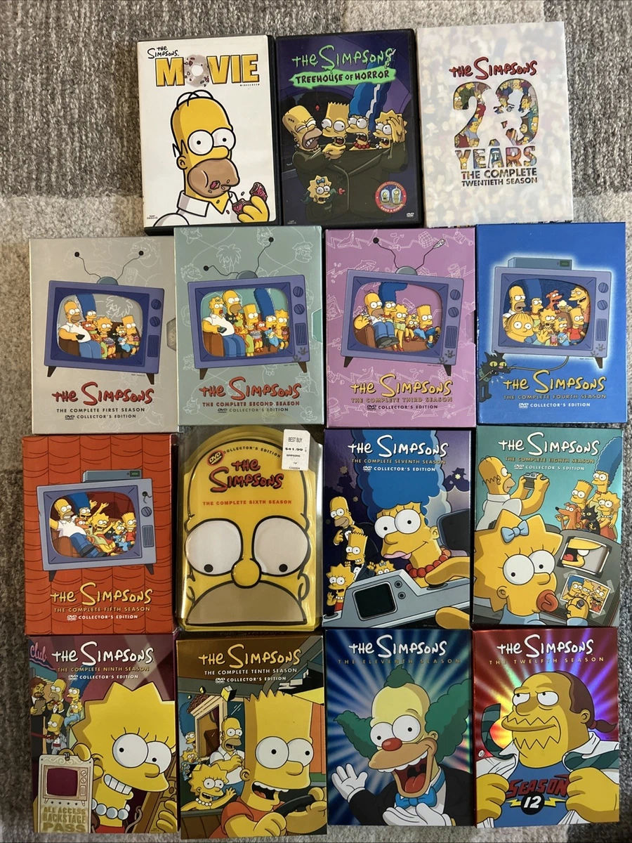 25+ The Simpsons Collector's Edition DVDs for sale | Updated Oct 2026