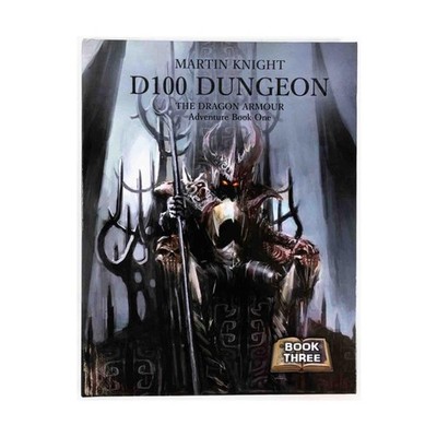 MK D100 Dungeon  D100 Dungeon Book 3 - The Dragon Armour (POD, Standard Col NM