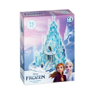4D Cityscape 4D Puzzle Frozen - Elsa's Ice Palace (73 Pieces) New
