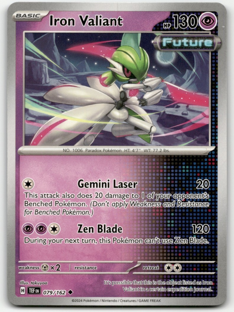 Pokemon TCG Card Scarlet & Violet Iron Valiant #79
