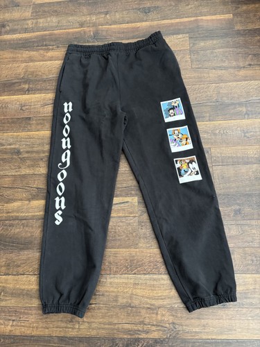 NOON GOONS men's  100% cotton joggers, black, XL,  New w/tags