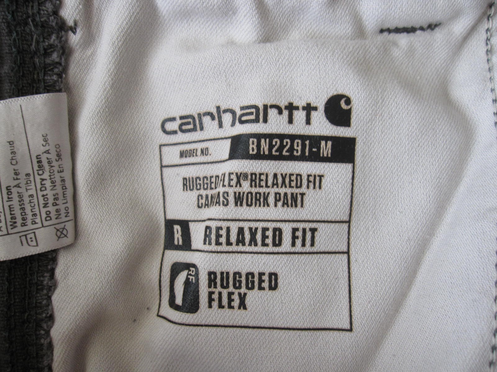 Carhartt Rugged Flex Canvas Workwear Pants Relaxed Fit Men Sz 42x30 (MP480) thumbnail 7