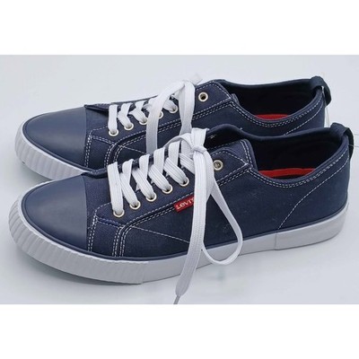 Brand New Levi Straus Anikin CVS sneakers. Navy Blue. Sizes 9.5, (2)10.5 & 12.
