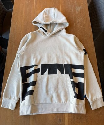Kinder Hoody-Sweatshirt von Petrol Industries Gr. 152 hellbeige/ schwarz