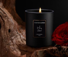 Scented Candles for Men,Sandalwood  Rose Candle, Valentine Candles,8 Oz