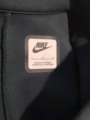 Size L Nike Sportswear Tech Fleece Jumpsuit Seaweed Black HV4095