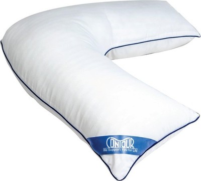 L Shaped Bed & Body Support Pillow Side Sleepers Multi-Functional Relief Pillow