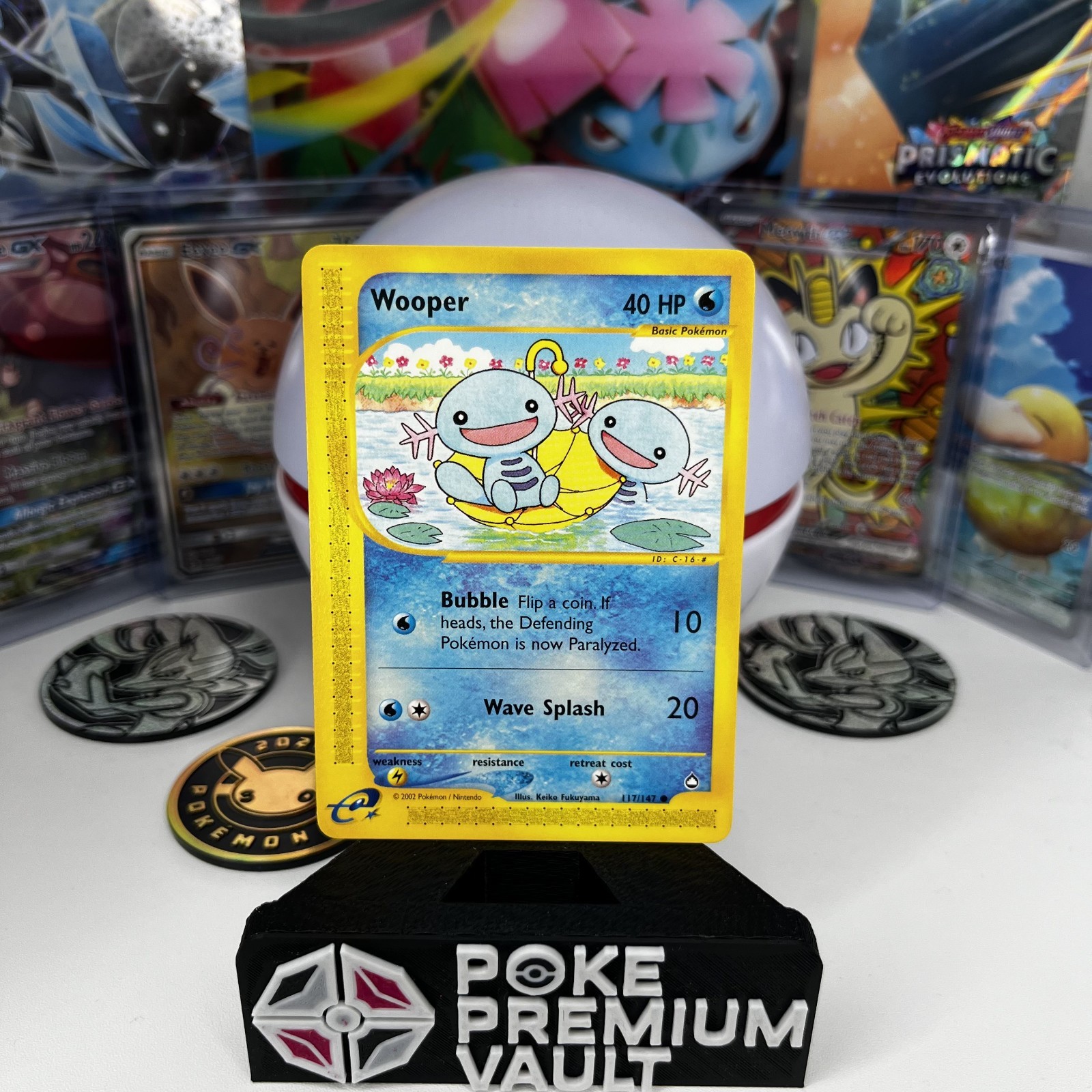 Wooper 117/147 Aquapolis Regular NM