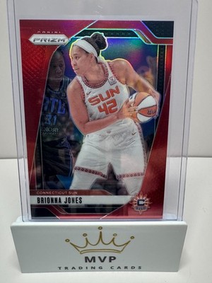 2024 Panini WNBA Prizm Brionna Jones #27 Red PRIZM Connecticut Sun 027/299
