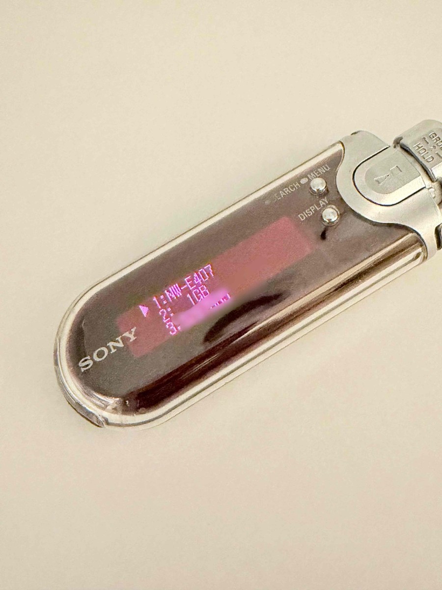 NW-E507 1GB Digital Media Player Tested Japan by Sony Walkman