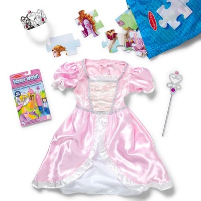 Melissa & Doug Princess 3-in-1 Deluxe Collection Themed Gift Set, Satiny  Ruffled | eBay