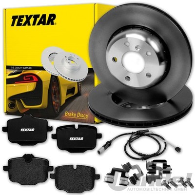 TEXTAR BREMSSCHEIBEN + BELÄGE HINTEN passend für BMW 5er F10 6er F12 F13 F06