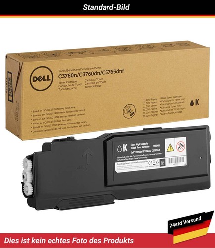 331-8429 Dell C3760N Tonerkartusche Schwarz - Afbeelding 2 van 4