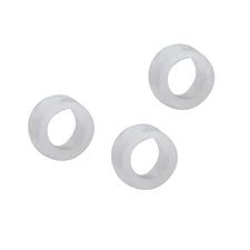 18-55mm Black Rubber Screw Cap Lens Hood Replacement For Camera Nikon lens 3pcs