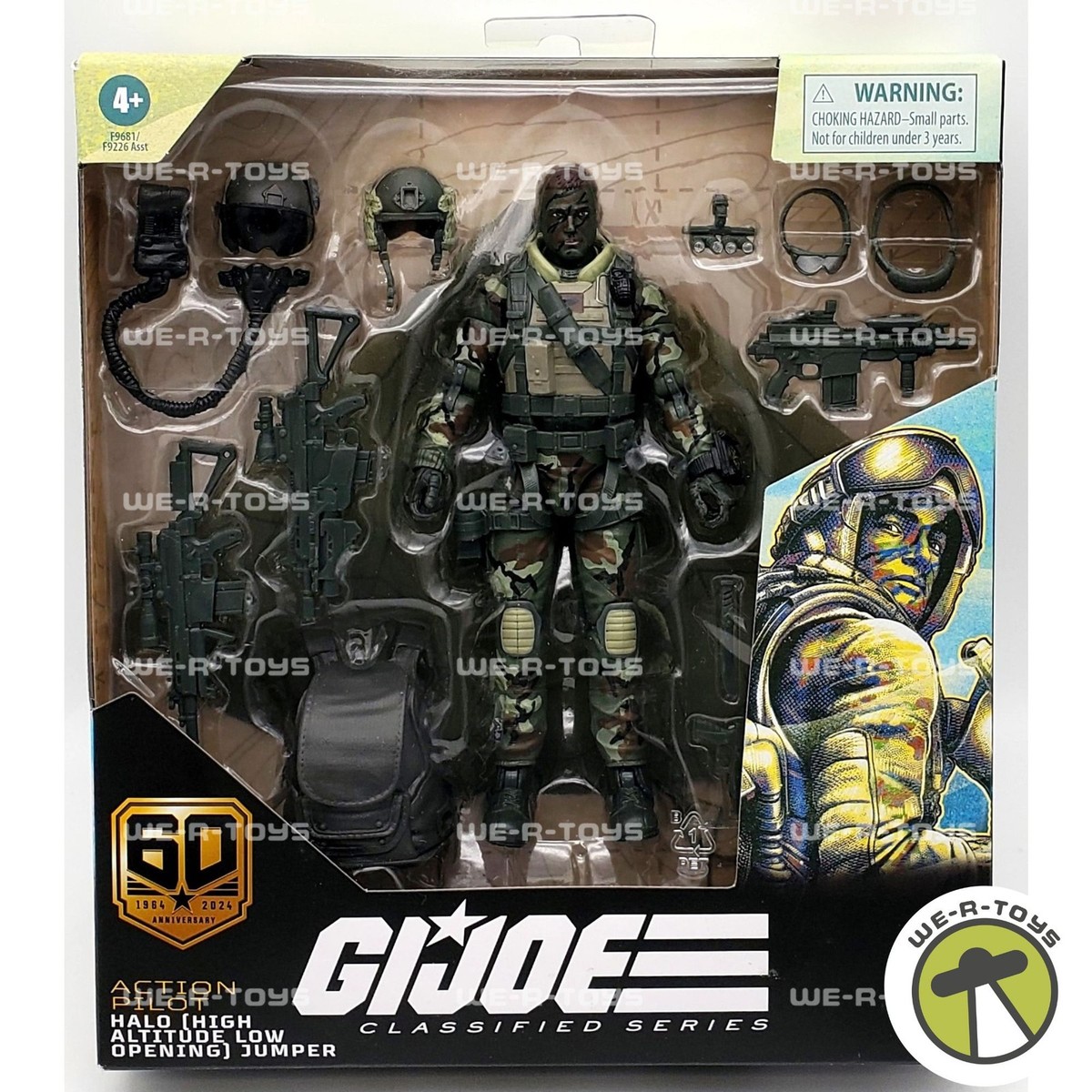 G.I. Joe Classified Series 60th Anniversary Action Pilot HALO