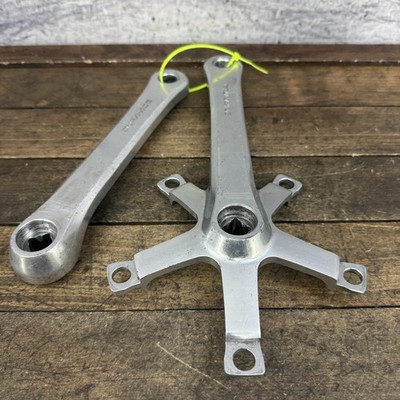 Vintage Shimano Dura-Ace FC-7402 Crankset 172.5mm 130 BCD Arms