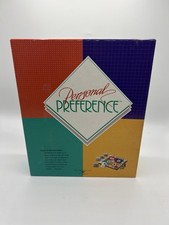Vtg Personal Preference Board Game 1987 Donal Carlston