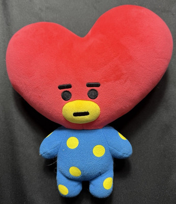 BT21 TATA Plush 12'' LINE Friends BTS Character Stuffed Toy Very Good Condition