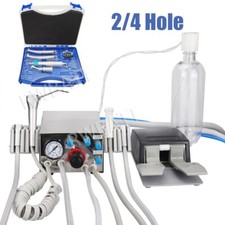 Dental Turbine Unit Portable Weak Suction 3 Way Syringe Work with Air Compressor