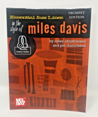 Essential Jazz Lines Miles Davis Trumpet Edition Includes Online Audio
