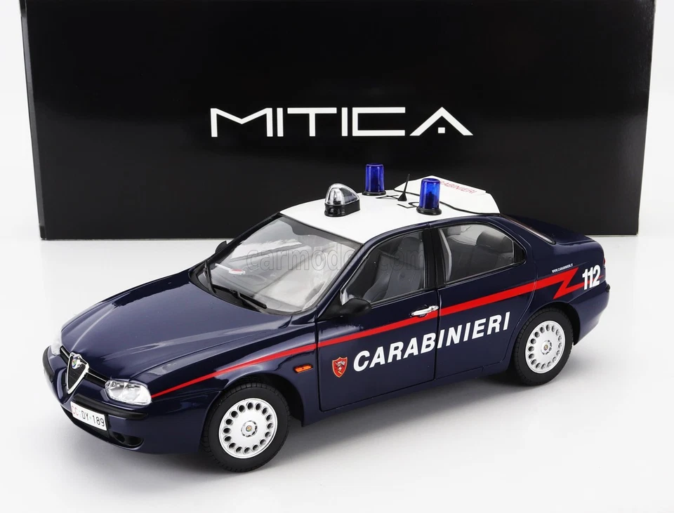 1/18 MITICA-DIECAST - ALFA ROMEO - 156 2.0 TWIN SPARK CARABINIERI 1997 200056-D