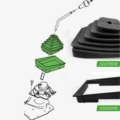 Shift Boot Retainer Ring 52078558+53000056 1888694 For Jeep