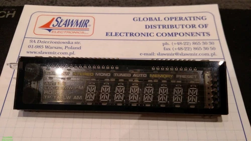 itron CM1256C Noritake VFD display