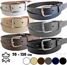 Kinderg&uuml;rtel Echt Leder 100 % 2,5 cm  M&auml;dchen / Jungen Kinder G&uuml;rtel 25 mm breit