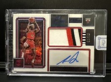 2022 Panini One And One Ayo Dosunmu Prime Rookie Jersey Auto 1/49 Bulls #PR-ADM